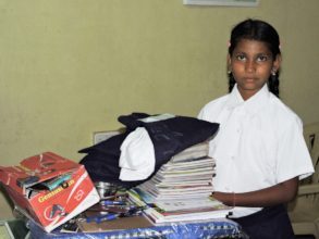 Empowering girl child through education support in