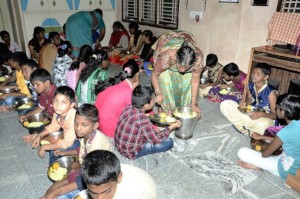 Food sponsorship to poor orphans Seruds orphanage