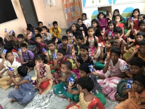 Giving Education Food HealthCare support to orphan