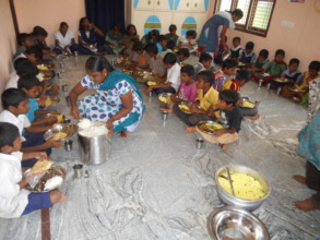 Meal sponsorship to abandoned orphan children