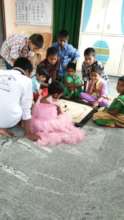 Recreation program chess learning by children