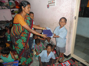 indian orphan children at joy home for children