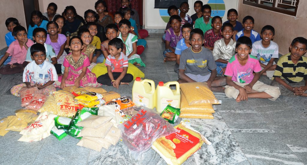 Sponsor food, education, shelter to Orphans India
