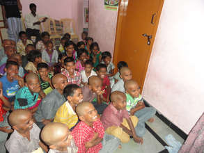 Children are happy for the facilities in Orphanage