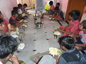 Meal Sponsorship for Children in Kurnool Orphanage