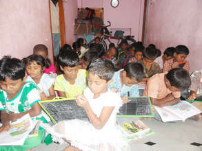 donation of education material support to children