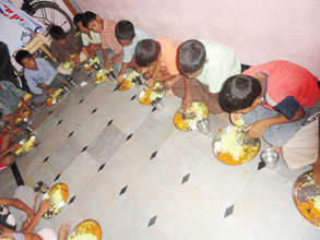 food sponsorship to orphan children