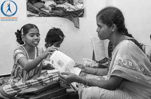 A Street Girl Child Ramadevi happy in Orphanage