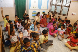 Underprivileged children at joy home orphanage