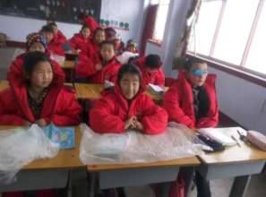 Students of Xishimen Elementary School
