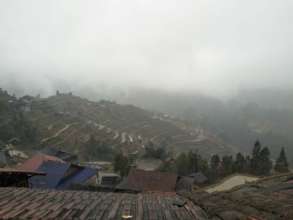 A village in the mountain