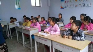 students in class