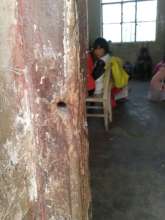 a run down doorway