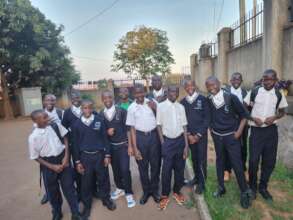 All the Kibuli HALO Home boys on their first day