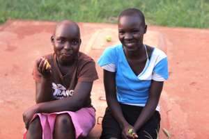 Caroline and Janet from the Gulu home.