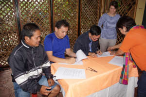 Deed of Donation - Signing