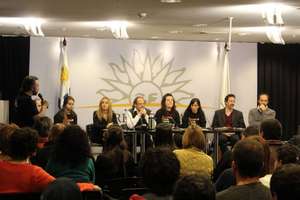 Discussing the campaign with government leaders