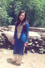Suprita, a Friday Teacher for SGT girls.