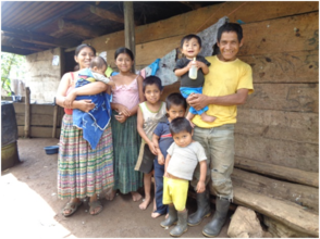 Mario's family at home
