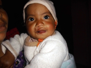 Vidalia after her first surgery