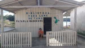 Me in front of the library