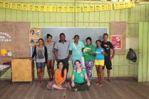 Vaga Lume's educators and the Local Team