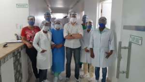 Acetate masks donated to Cururupu (MA) health unit