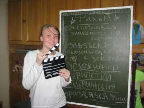 making a movie!