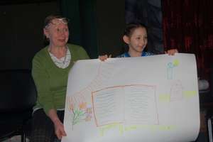 Luisa and her grandmother