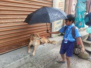 Teach For India kid in Hyderabad
