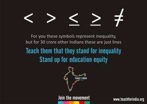 Lines of inequality.