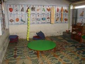 Inside one of the classroom