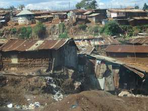 A side view of households we support