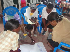 ANK Training session for women in slums
