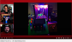 Our Pi Day coding live stream