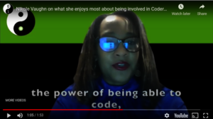 Nikole Vaughn wants to inspire more girls to code