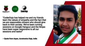 Quote from Arpa in India