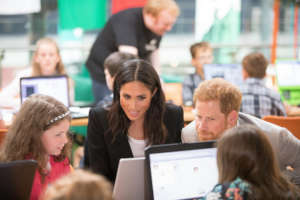 The Royals Visit CoderDojo