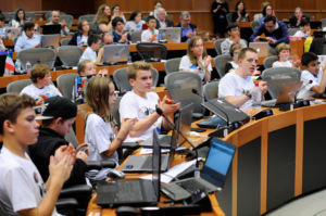CoderDojo Ninja's At EUDojo