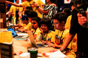 Young people at Coolest Projects North America
