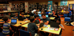 A CoderDojo in a Library