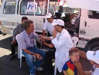 Medical relief for 150,000 Lebanese civilians