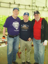 Sunrise volunteers get dirty for a good cause.