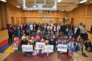 SUNRISE CAMPERS THANK CARMEL ACADEMY
