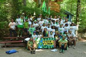Green Pythons got the spirit!