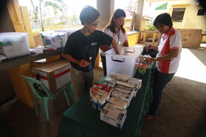 Unpacking Medical Supplies