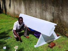 Lawrence Tusiime manages the propagators