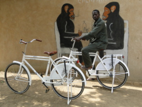 New bicycles help inter-village communications