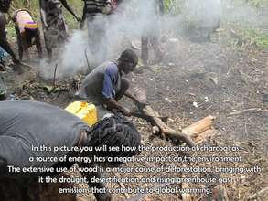 Current method of charcoal production