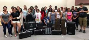 Banning HS students with their new instruments!